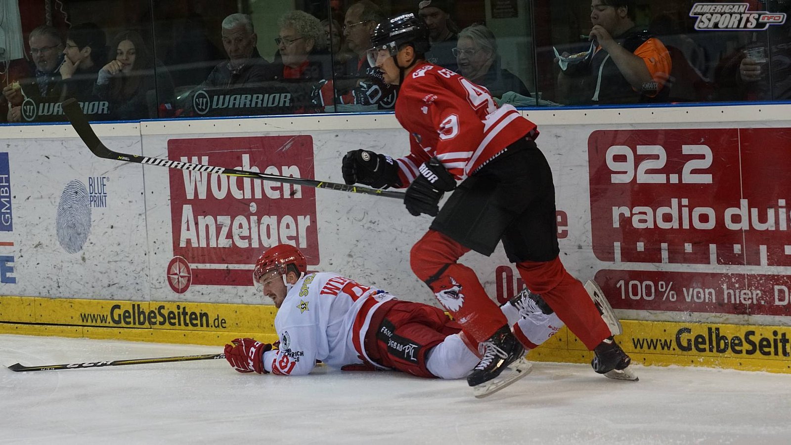 Oberliga Eishockey: Füchse Duisburg vs. Hannover Scorpions 2:5 28.09.2018