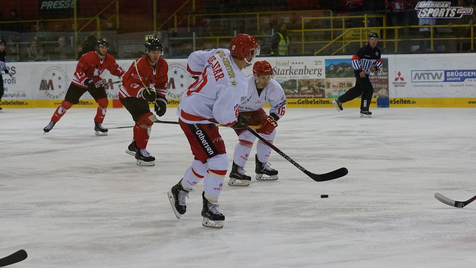 Oberliga Eishockey: Füchse Duisburg vs. Hannover Scorpions 2:5 28.09.2018
