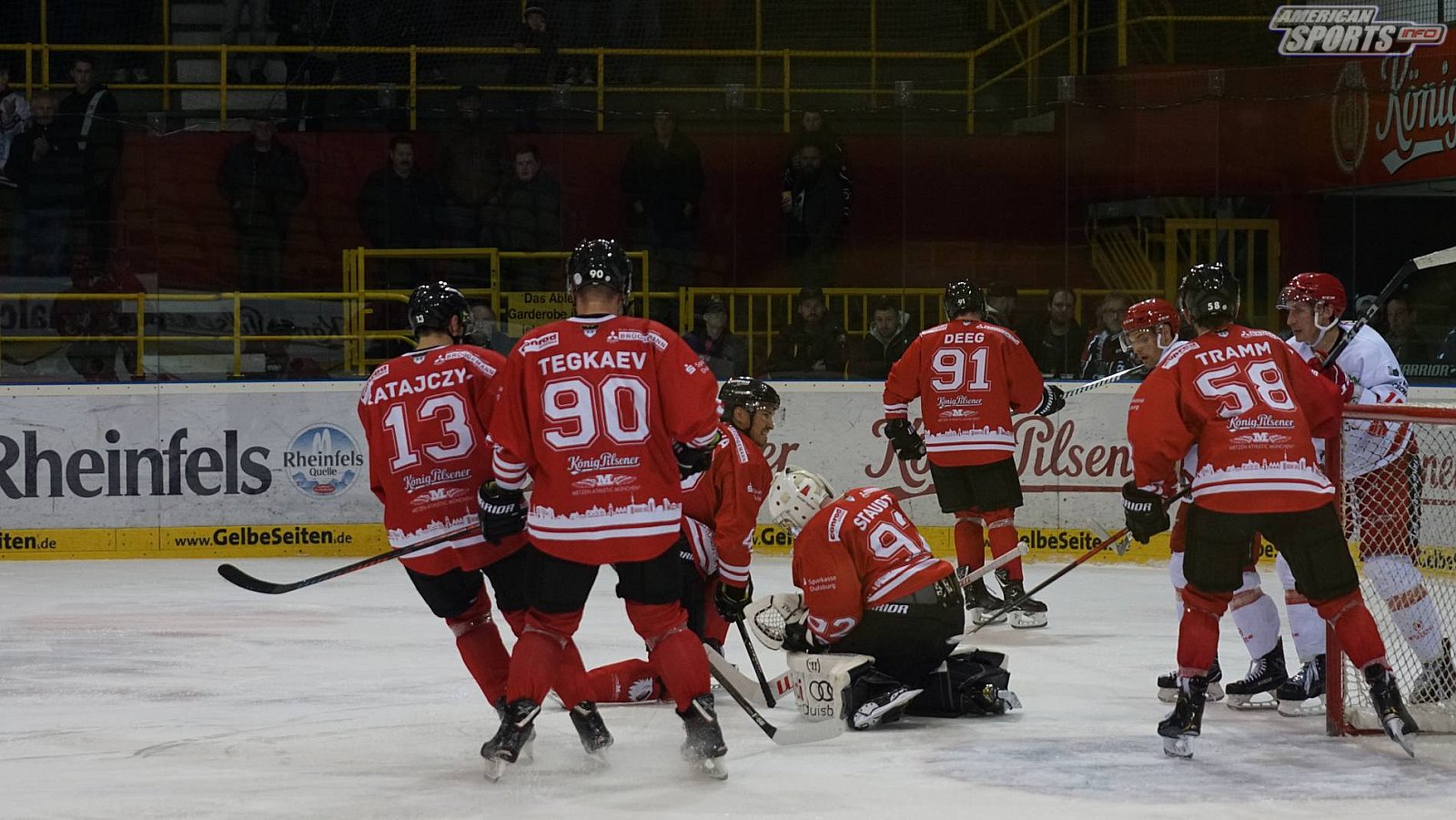 Oberliga Eishockey: Füchse Duisburg vs. Hannover Scorpions 2:5 28.09.2018
