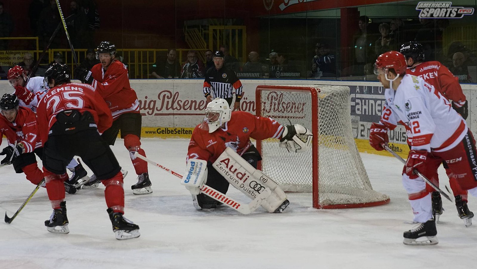 Oberliga Eishockey: Füchse Duisburg vs. Hannover Scorpions 2:5 28.09.2018