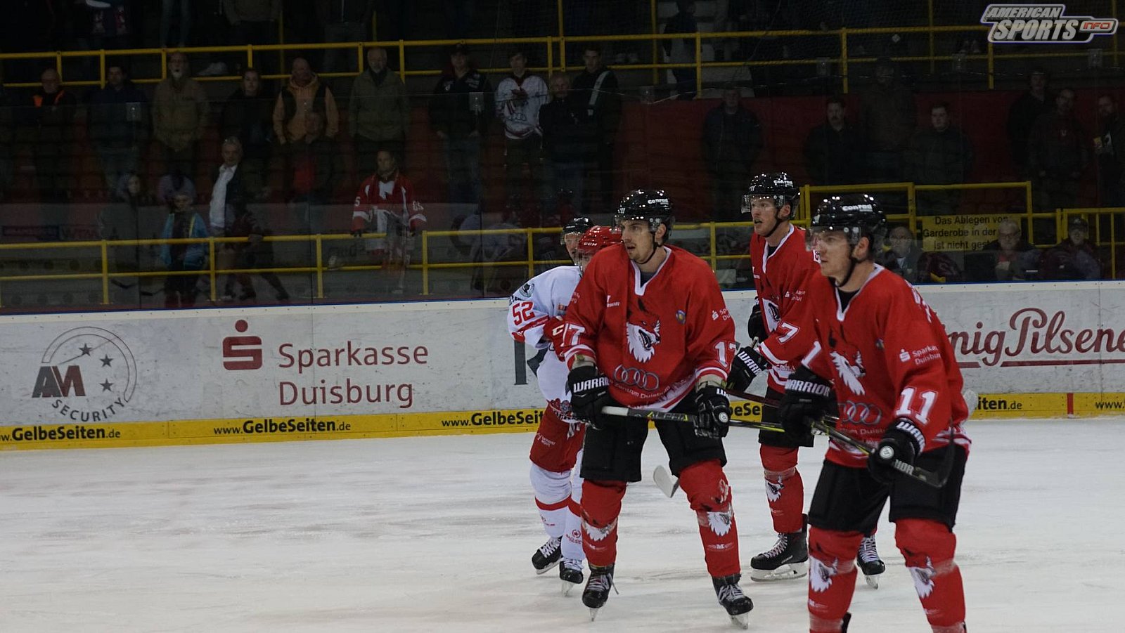 Oberliga Eishockey: Füchse Duisburg vs. Hannover Scorpions 2:5 28.09.2018