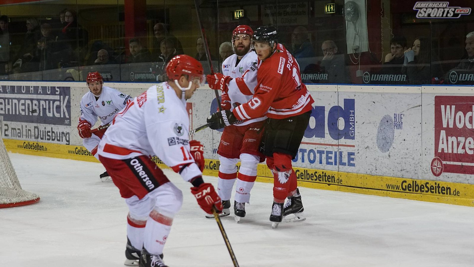 Oberliga Eishockey: Füchse Duisburg vs. Hannover Scorpions 2:5 28.09.2018