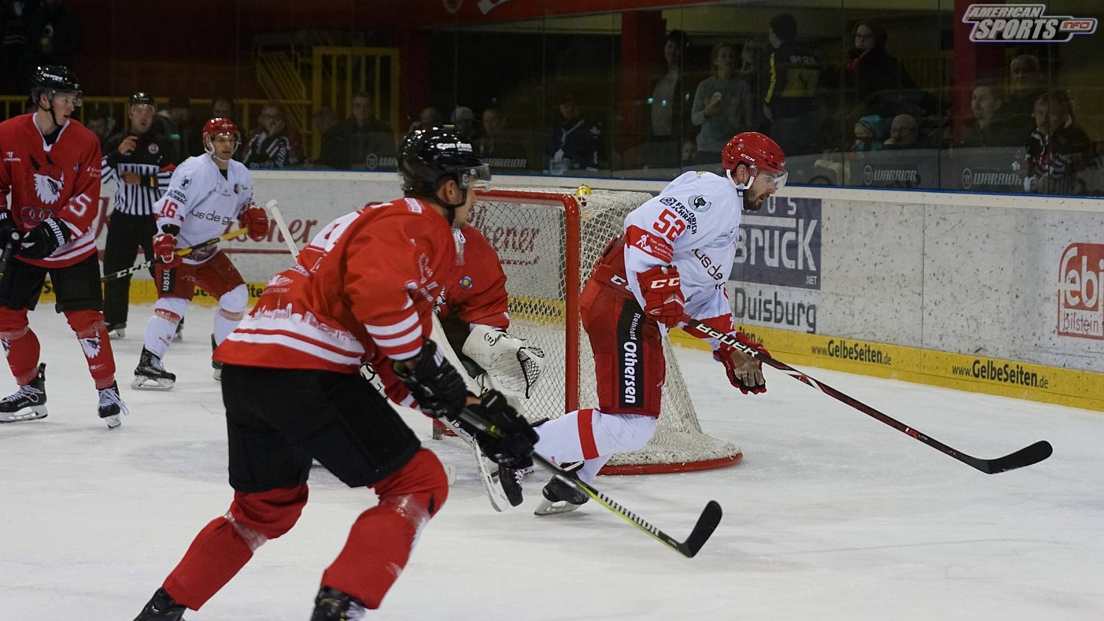 Oberliga Eishockey: Füchse Duisburg vs. Hannover Scorpions 2:5 28.09.2018