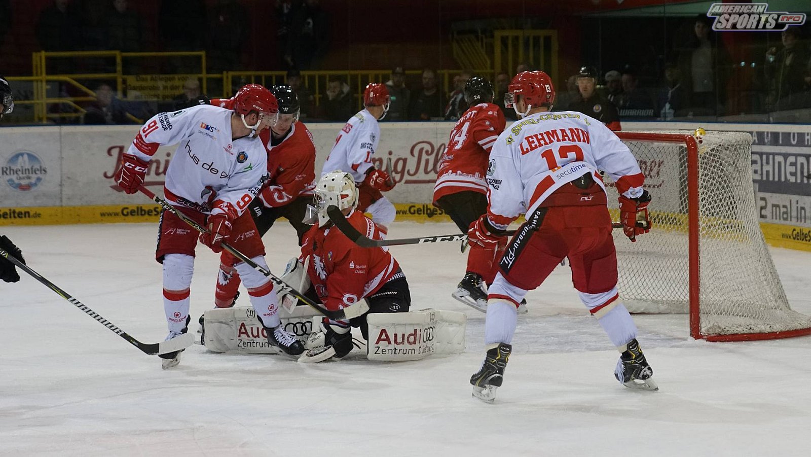 Oberliga Eishockey: Füchse Duisburg vs. Hannover Scorpions 2:5 28.09.2018