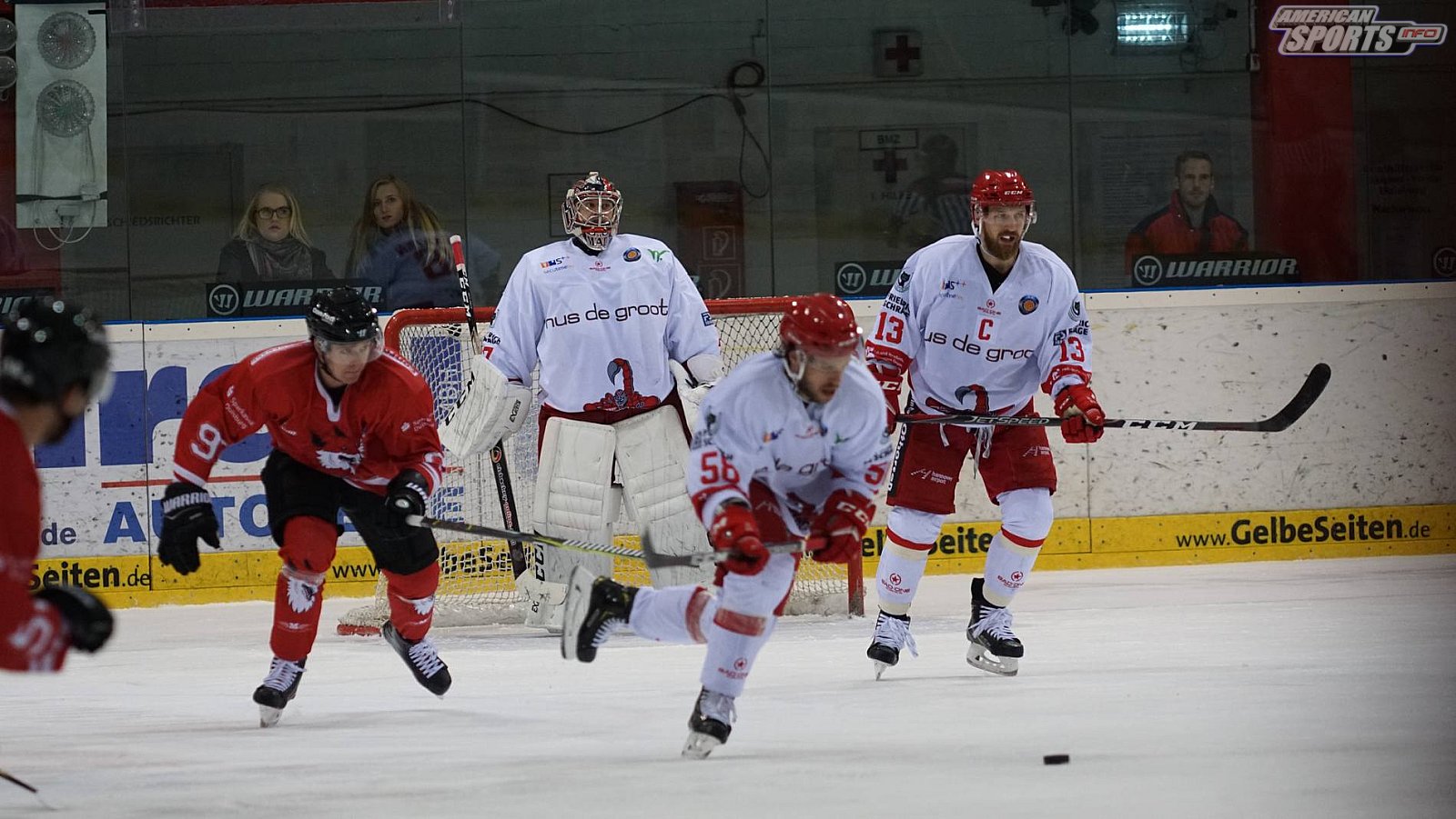 Oberliga Eishockey: Füchse Duisburg vs. Hannover Scorpions 2:5 28.09.2018