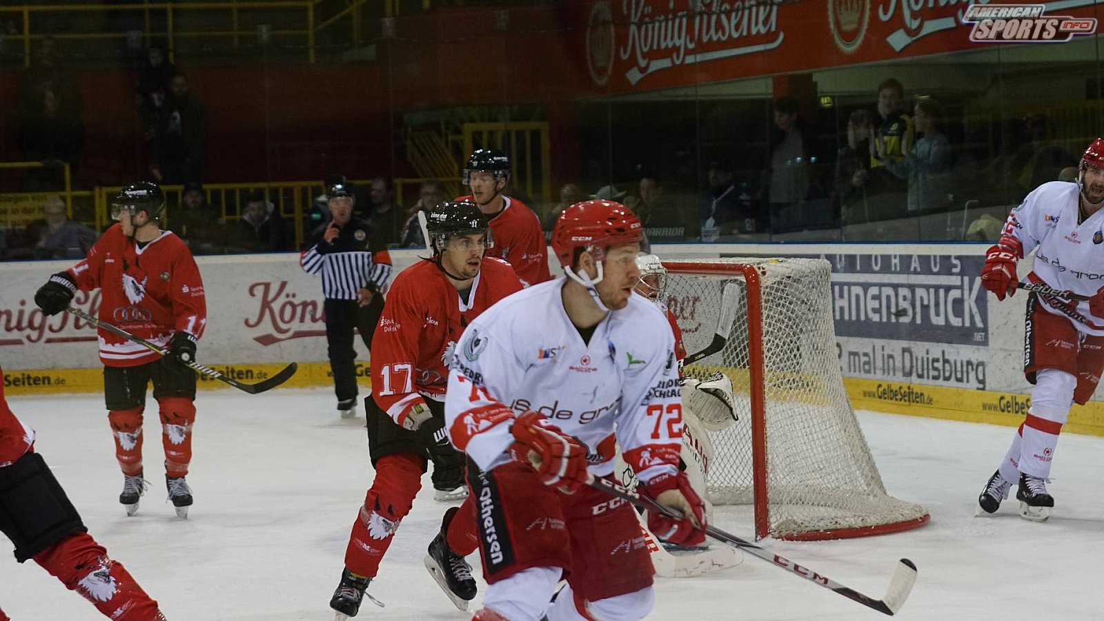 Oberliga Eishockey: Füchse Duisburg vs. Hannover Scorpions 2:5 28.09.2018