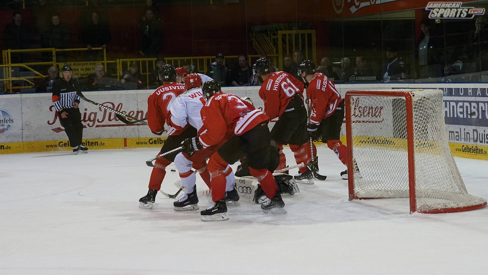 Oberliga Eishockey: Füchse Duisburg vs. Hannover Scorpions 2:5 28.09.2018