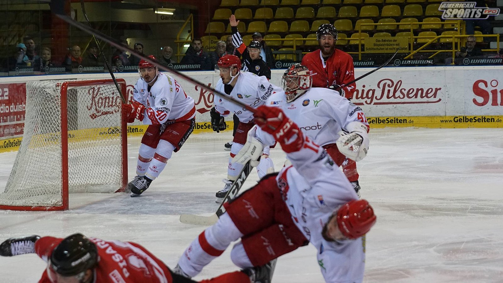 Oberliga Eishockey: Füchse Duisburg vs. Hannover Scorpions 2:5 28.09.2018