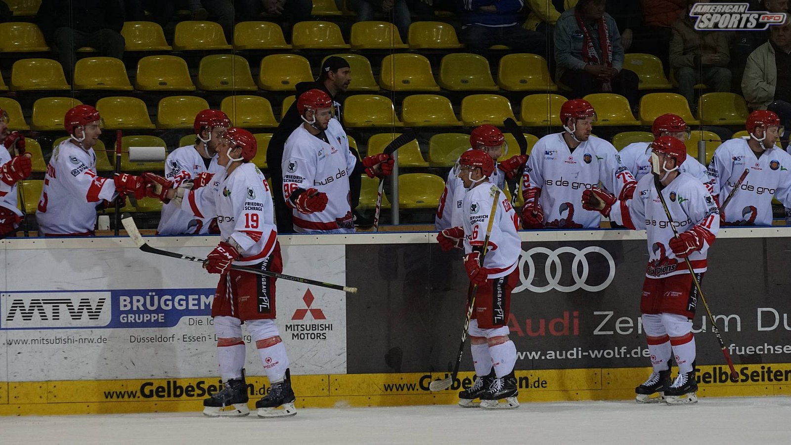 Oberliga Eishockey: Füchse Duisburg vs. Hannover Scorpions 2:5 28.09.2018