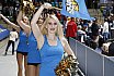 Das Skyliners Danceteam beim Heimspiel gegen den FC Bayern M&uuml;nchen Basketball am 06.10.2019