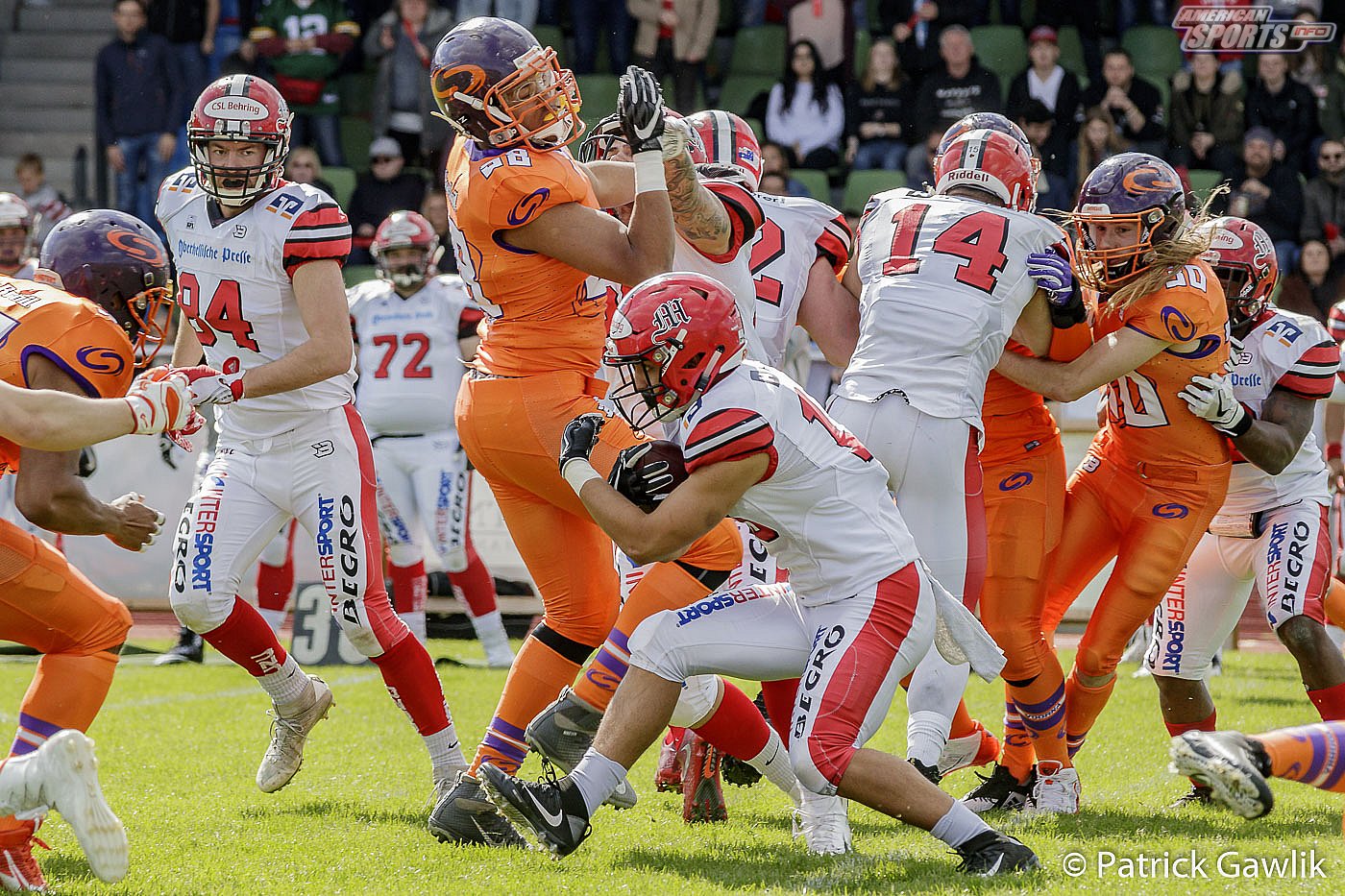 GFL Süd: Marburg Mercenaries vs. Frankfurt Universe 14:20 12.05.2019
