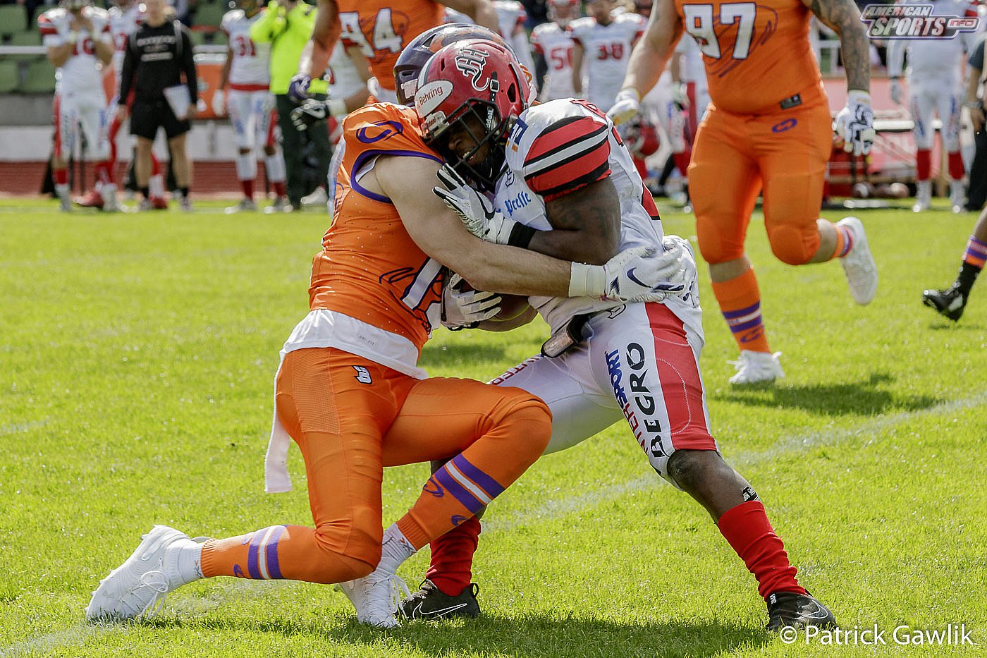 GFL Süd: Marburg Mercenaries vs. Frankfurt Universe 14:20 12.05.2019
