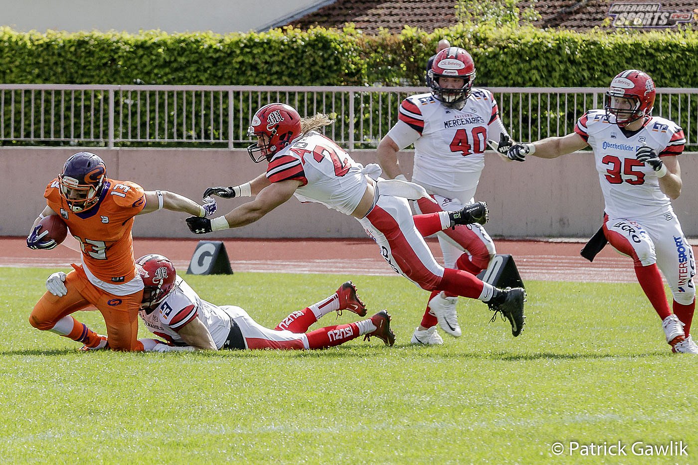 GFL Süd: Marburg Mercenaries vs. Frankfurt Universe 14:20 12.05.2019