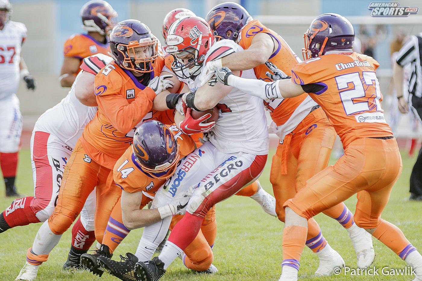 GFL Süd: Marburg Mercenaries vs. Frankfurt Universe 14:20 12.05.2019
