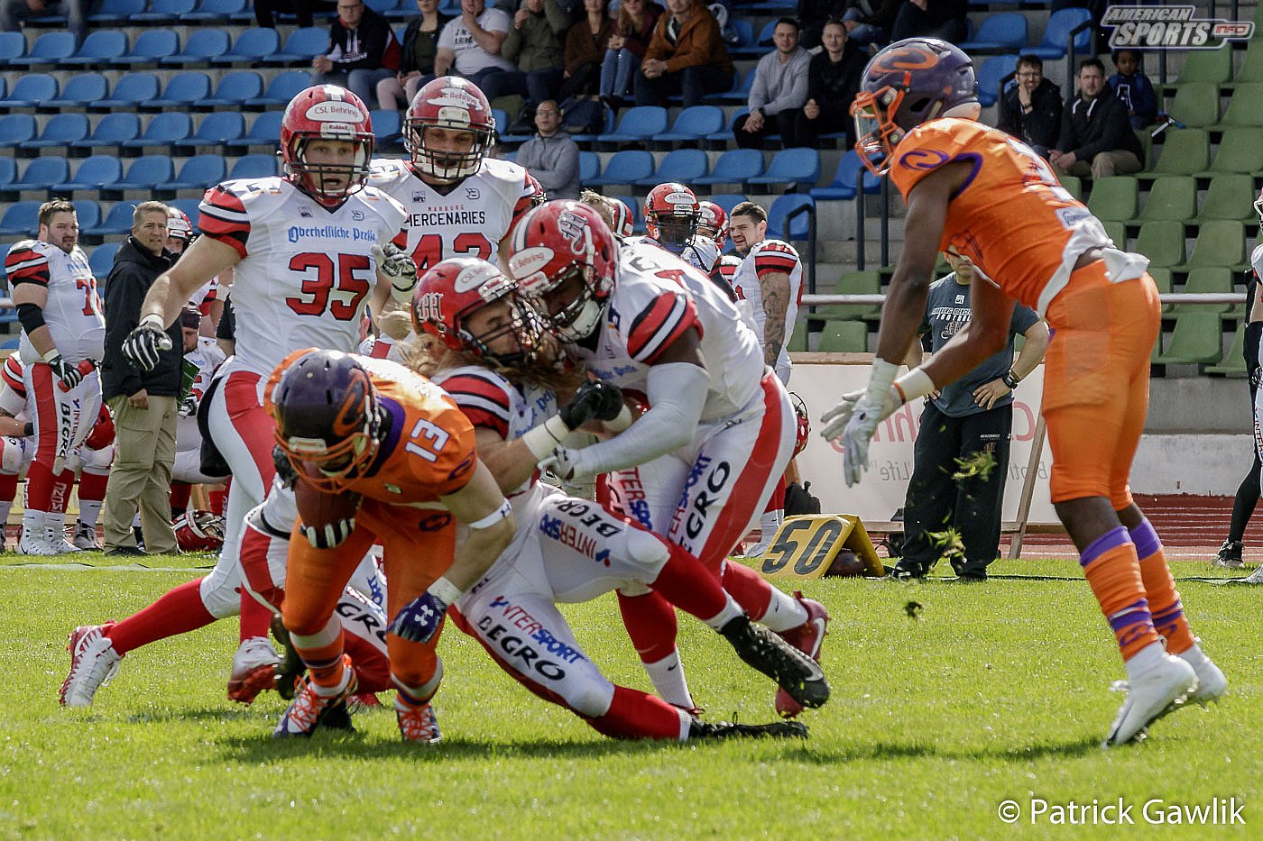 GFL Süd: Marburg Mercenaries vs. Frankfurt Universe 14:20 12.05.2019