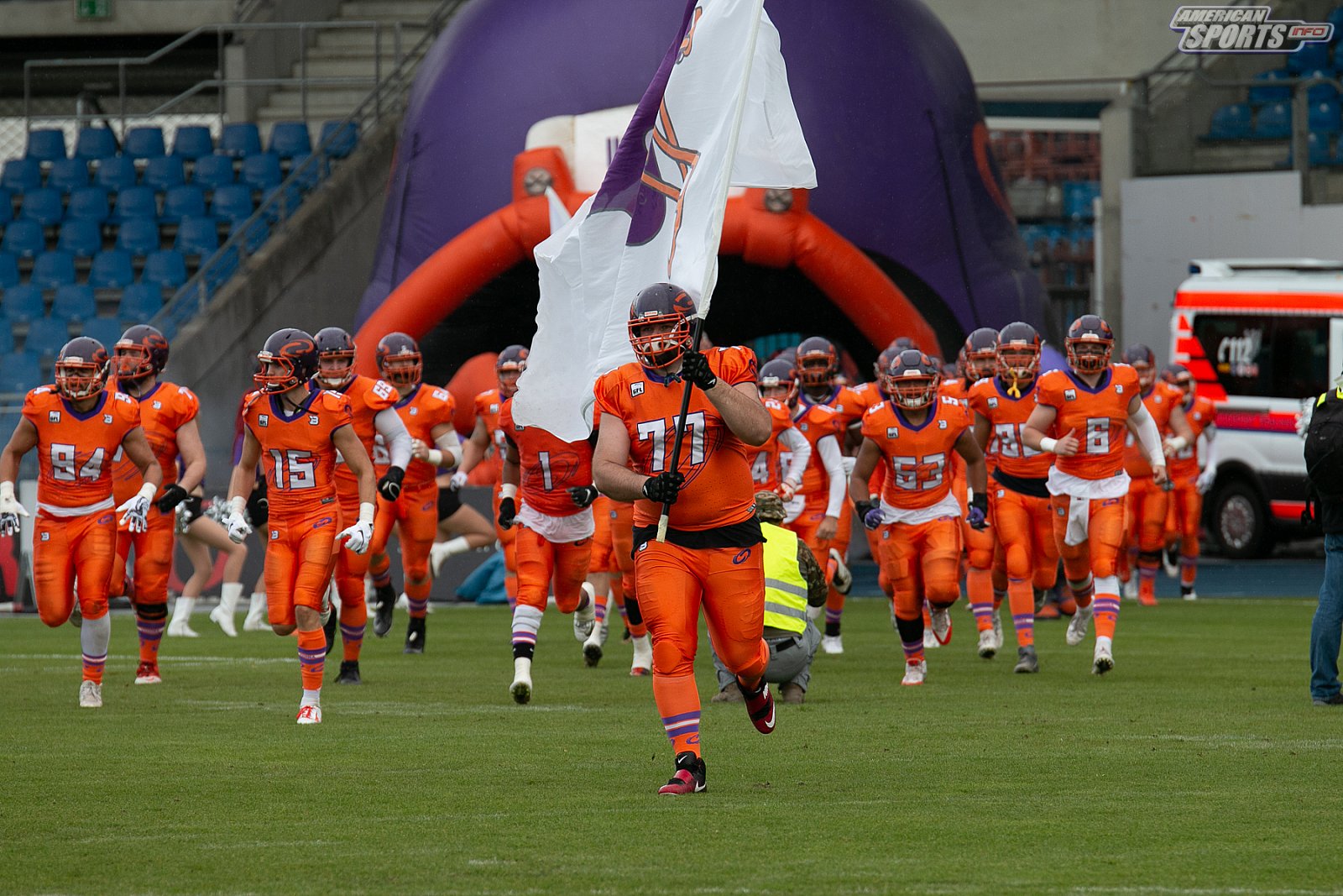 Playoff Halbfinale New Yorker Lions Braunschweig vs. Frankfurt Universe 36:18 29.09.19 (1)
