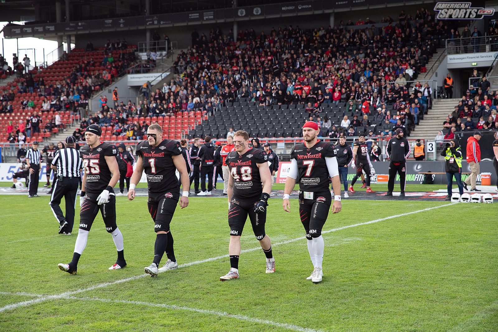 Playoff Halbfinale New Yorker Lions Braunschweig vs. Frankfurt Universe 36:18 29.09.19 (1)