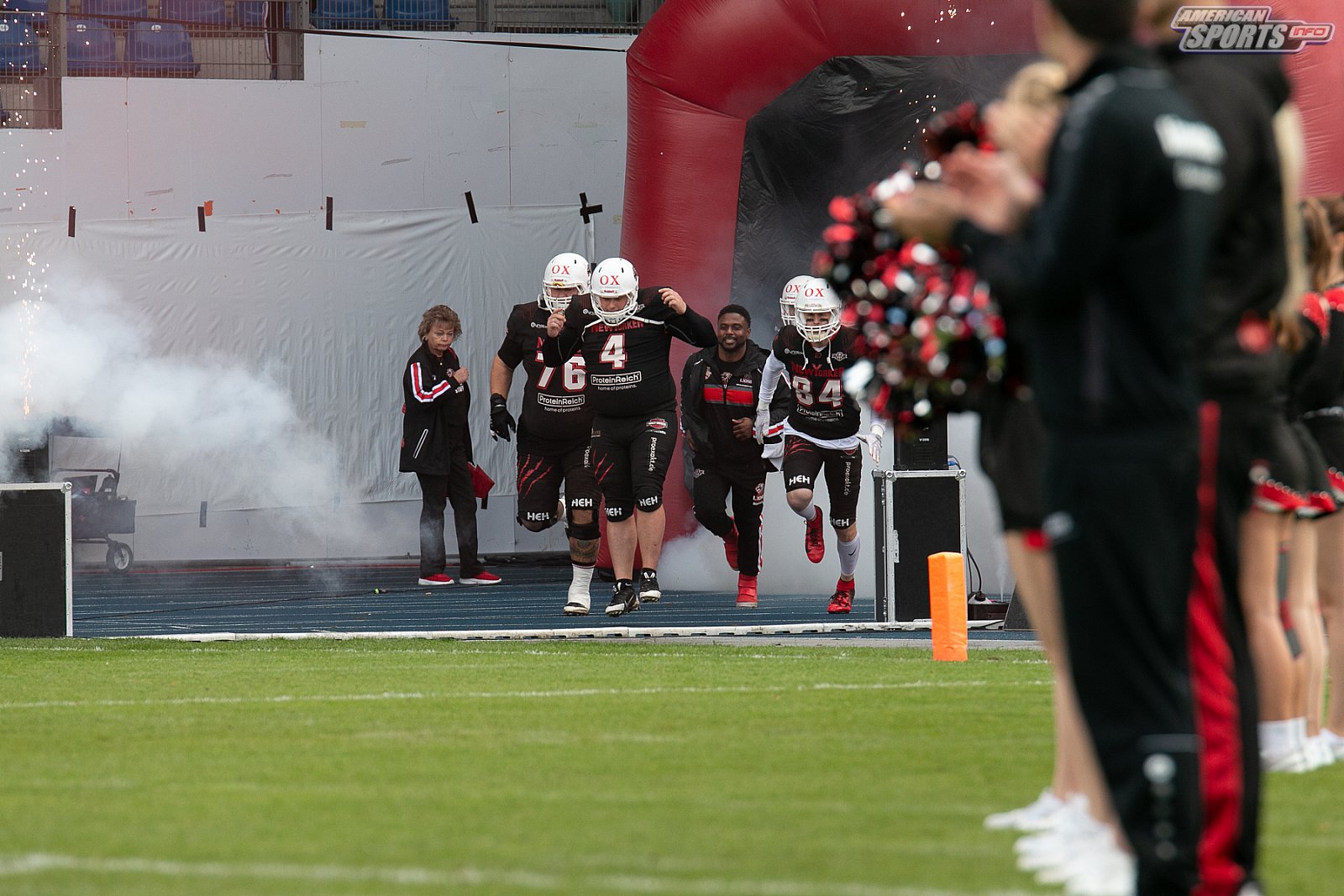 Playoff Halbfinale New Yorker Lions Braunschweig vs. Frankfurt Universe 36:18 29.09.19 (1)