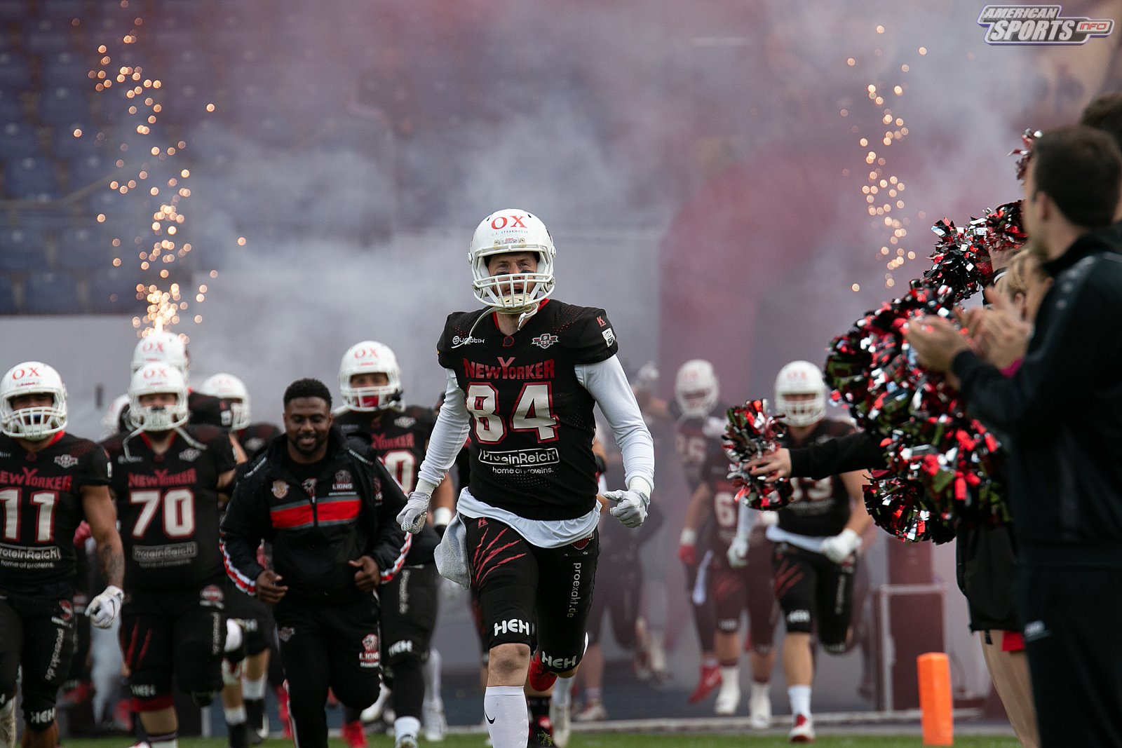 Playoff Halbfinale New Yorker Lions Braunschweig vs. Frankfurt Universe 36:18 29.09.19 (1)