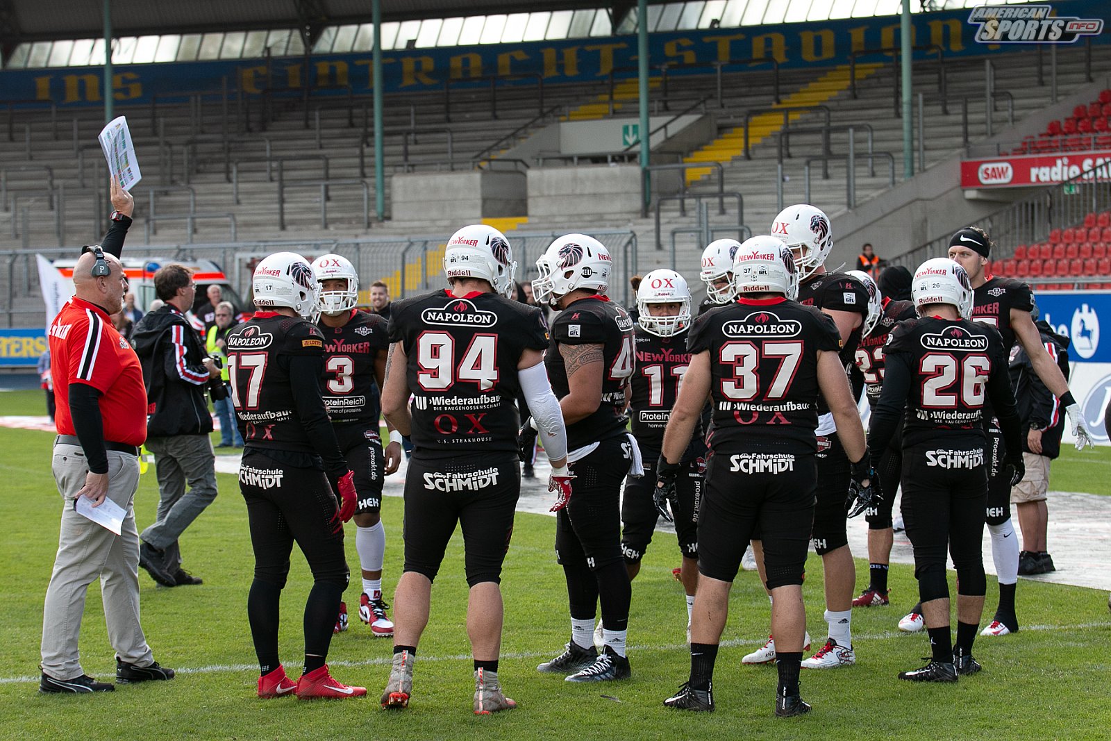 Playoff Halbfinale New Yorker Lions Braunschweig vs. Frankfurt Universe 36:18 29.09.19 (1)
