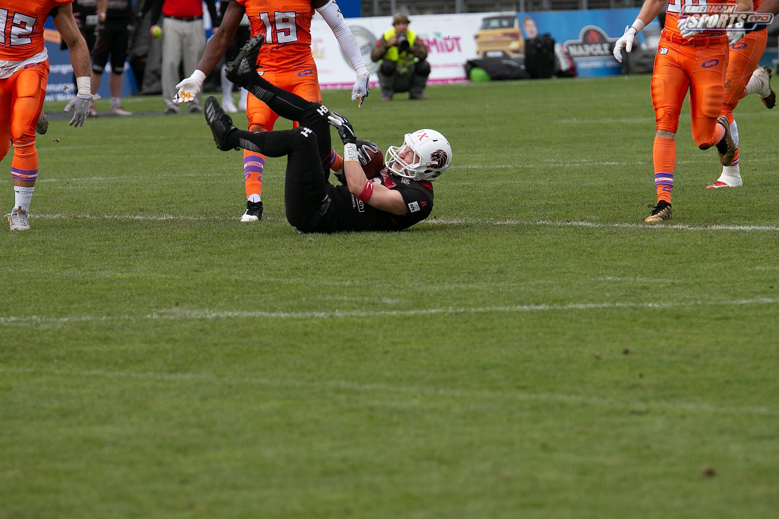 Playoff Halbfinale New Yorker Lions Braunschweig vs. Frankfurt Universe 36:18 29.09.19 (1)