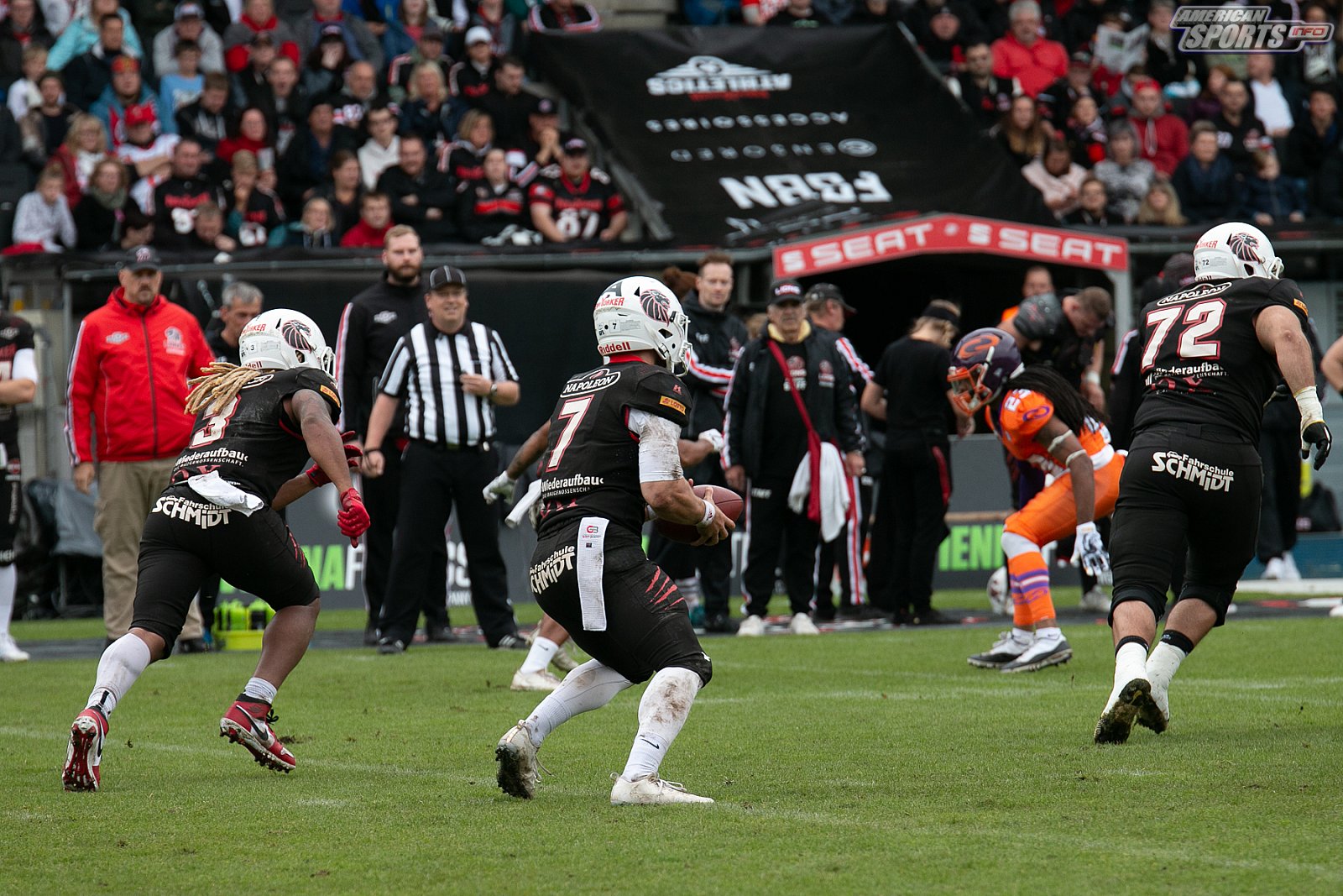 Playoff Halbfinale New Yorker Lions Braunschweig vs. Frankfurt Universe 36:18 29.09.19 (1)