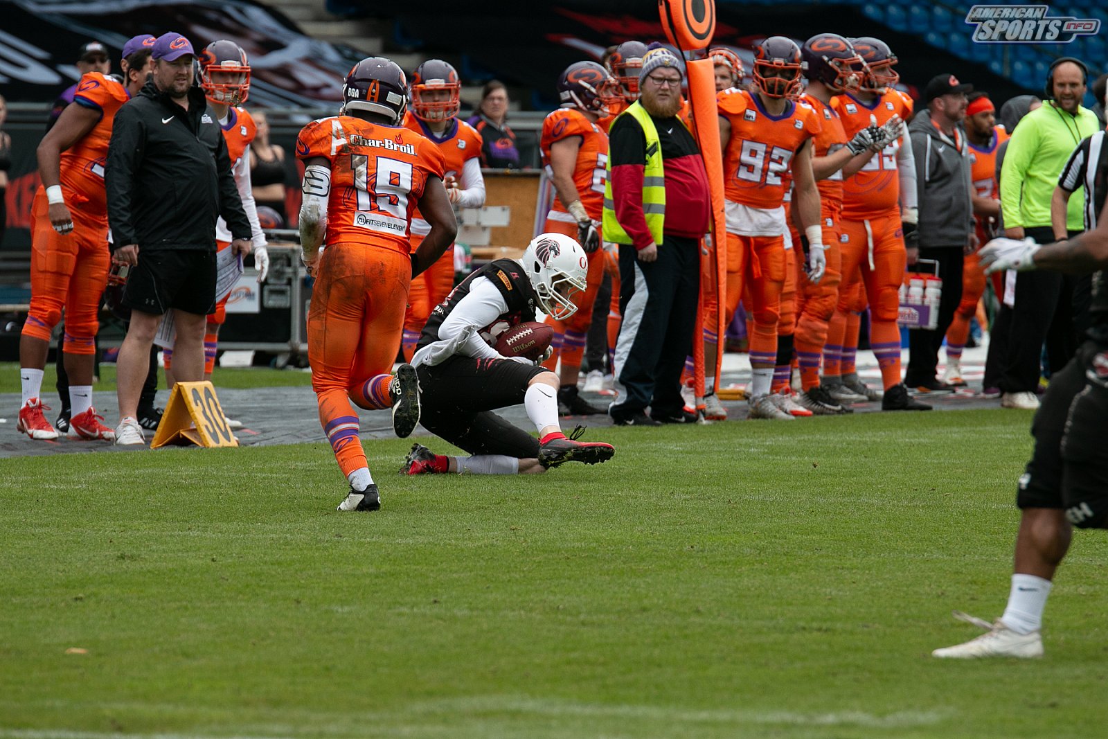 Playoff Halbfinale New Yorker Lions Braunschweig vs. Frankfurt Universe 36:18 29.09.19 (1)