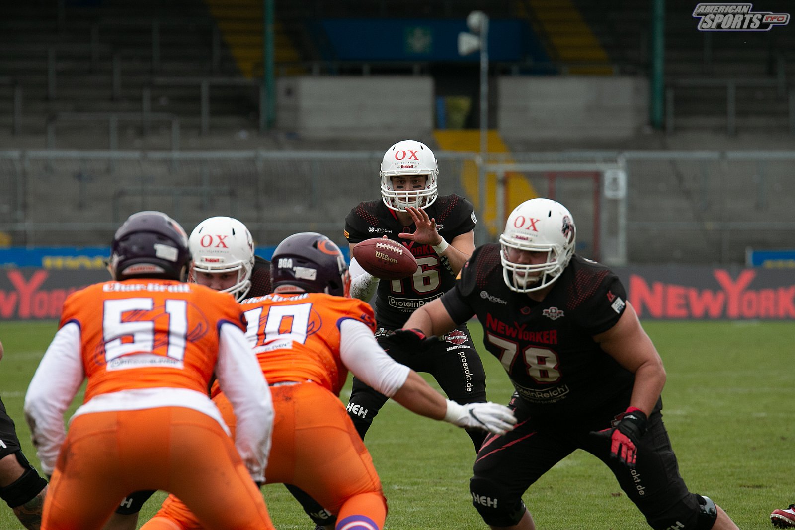 Playoff Halbfinale New Yorker Lions Braunschweig vs. Frankfurt Universe 36:18 29.09.19 (1)