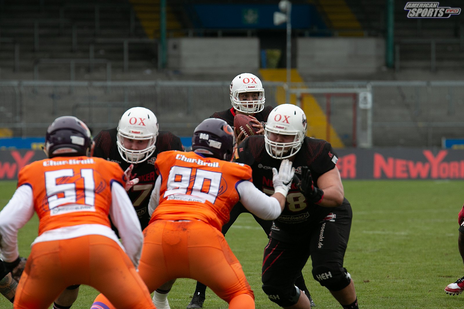 Playoff Halbfinale New Yorker Lions Braunschweig vs. Frankfurt Universe 36:18 29.09.19 (1)