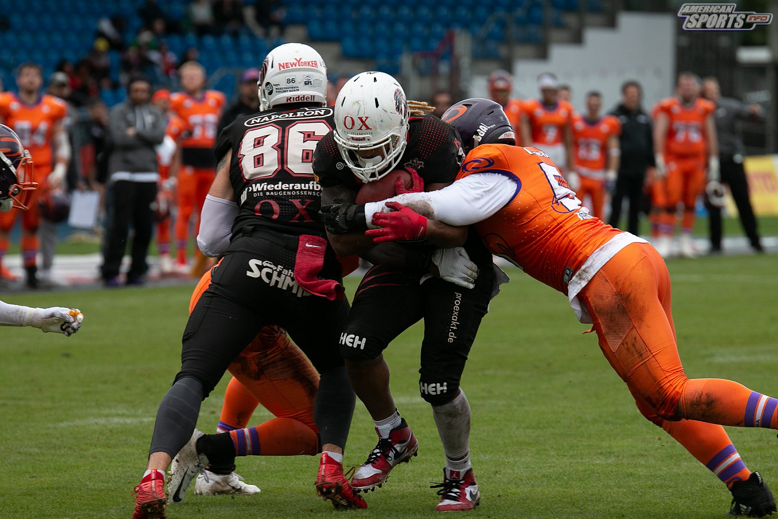 Playoff Halbfinale New Yorker Lions Braunschweig vs. Frankfurt Universe 36:18 29.09.19 (1)