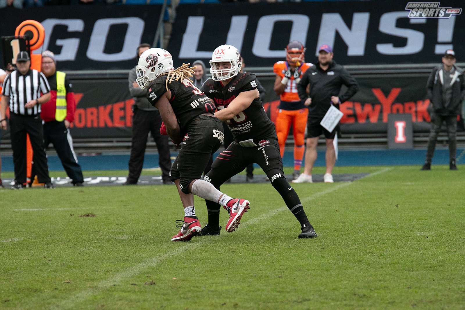 Playoff Halbfinale New Yorker Lions Braunschweig vs. Frankfurt Universe 36:18 29.09.19 (1)