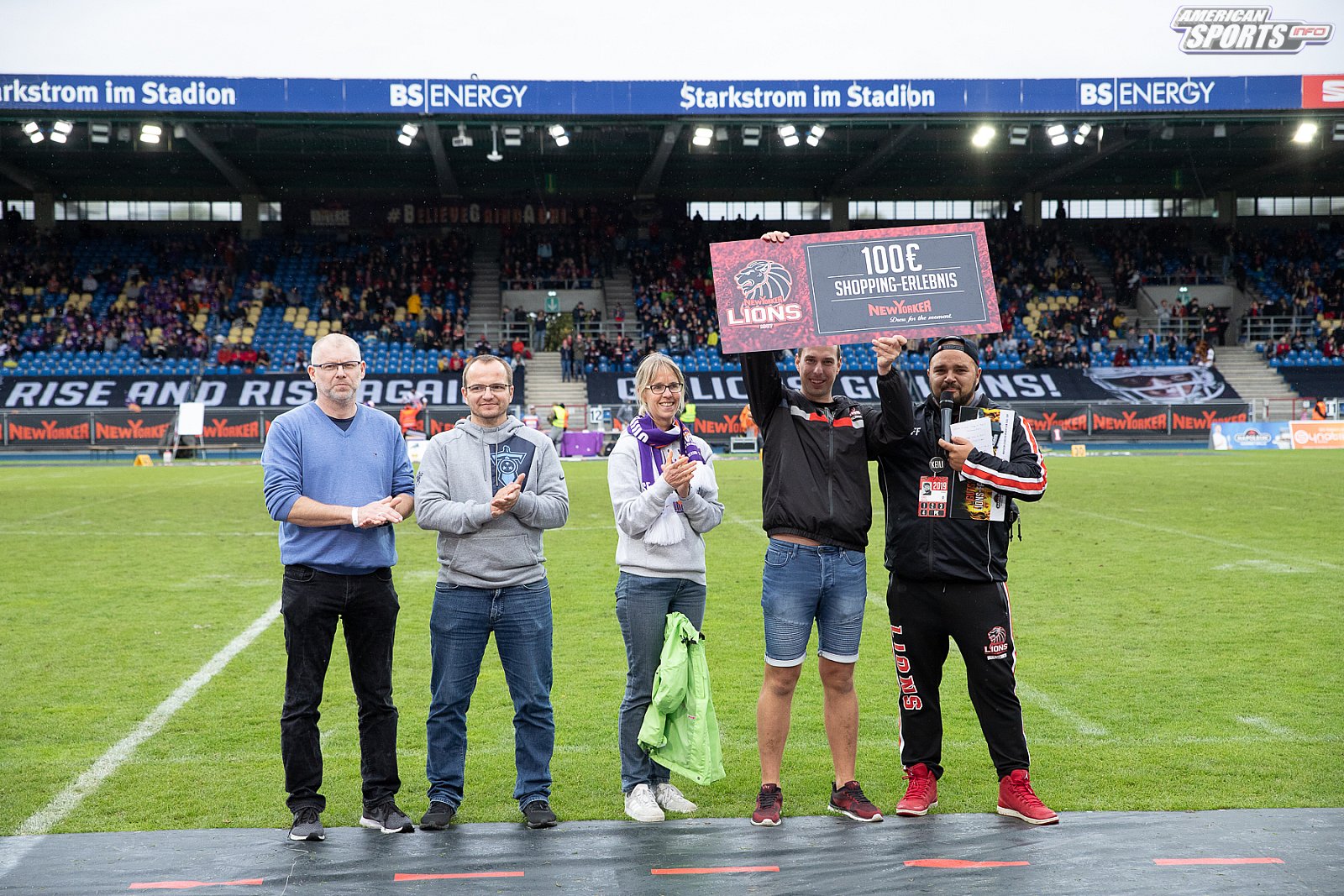 Playoff Halbfinale New Yorker Lions Braunschweig vs. Frankfurt Universe 36:18 29.09.19 (1)