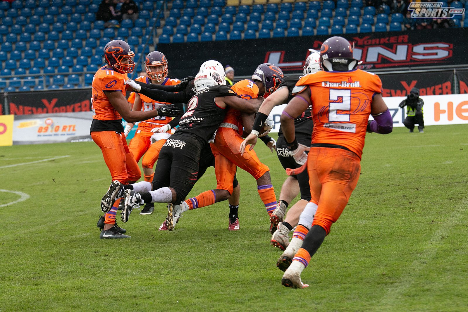 Playoff Halbfinale New Yorker Lions Braunschweig vs. Frankfurt Universe 36:18 29.09.19 (1)