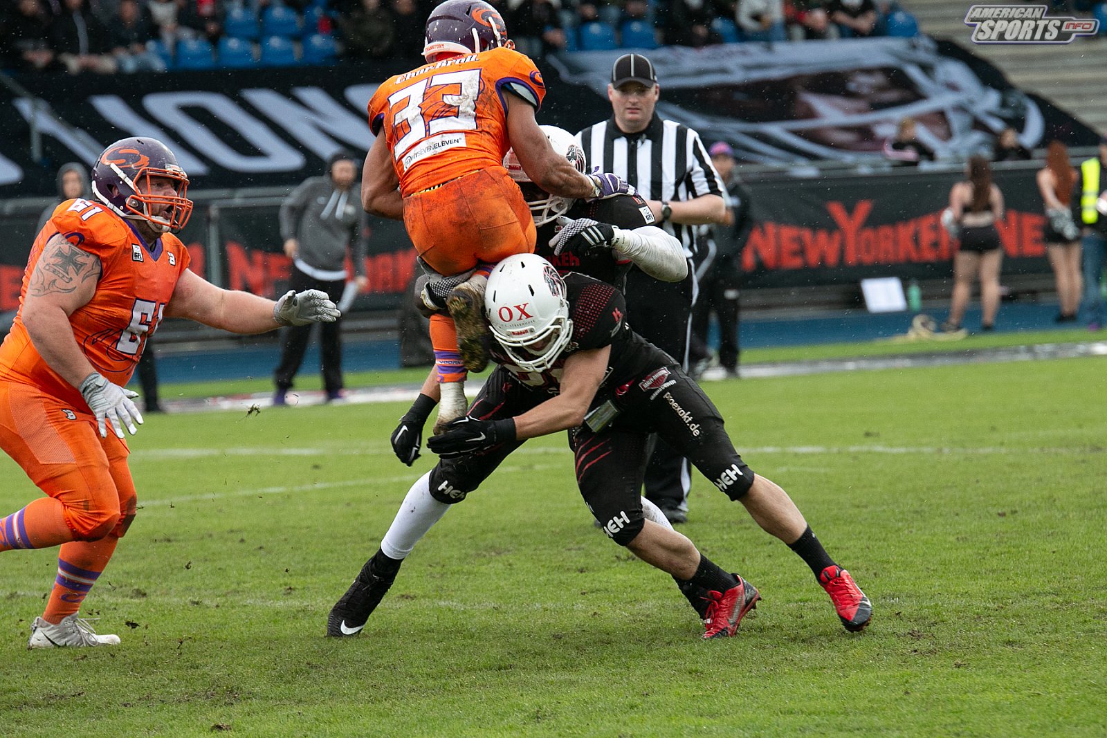 Playoff Halbfinale New Yorker Lions Braunschweig vs. Frankfurt Universe 36:18 29.09.19 (1)
