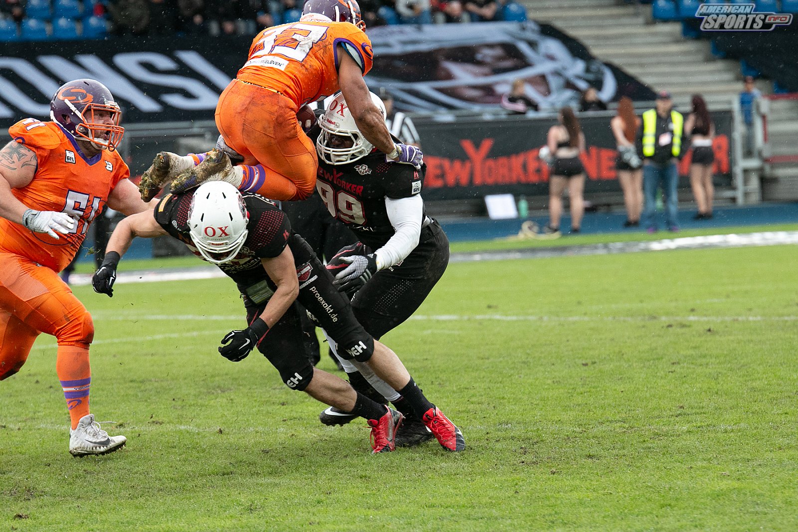 Playoff Halbfinale New Yorker Lions Braunschweig vs. Frankfurt Universe 36:18 29.09.19 (1)