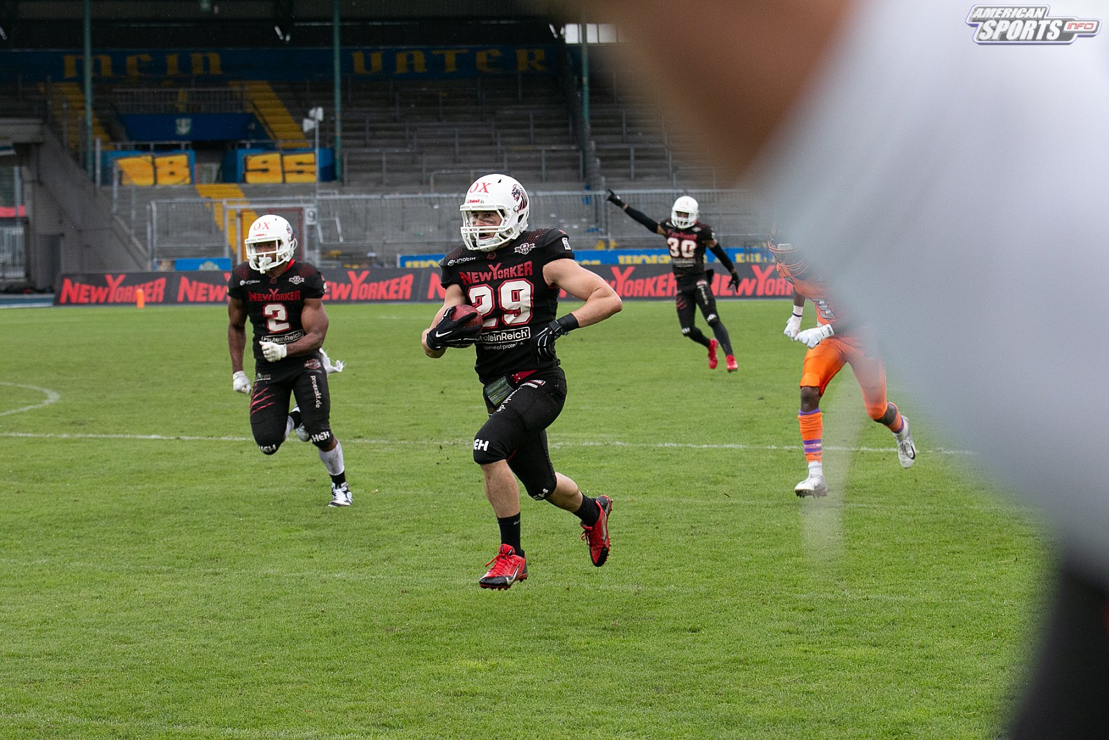 Playoff Halbfinale New Yorker Lions Braunschweig vs. Frankfurt Universe 36:18 29.09.19 (1)