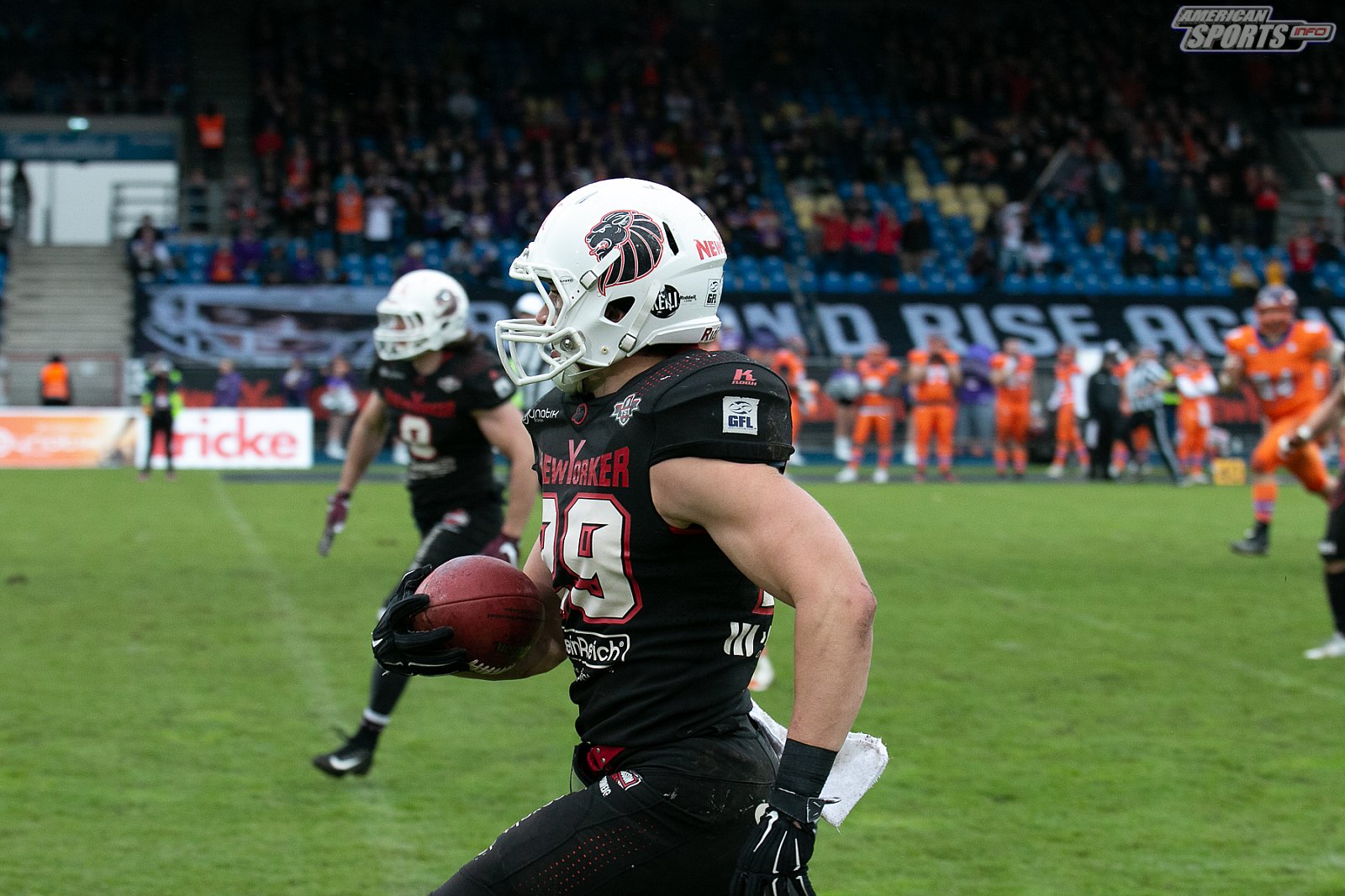 Playoff Halbfinale New Yorker Lions Braunschweig vs. Frankfurt Universe 36:18 29.09.19 (1)
