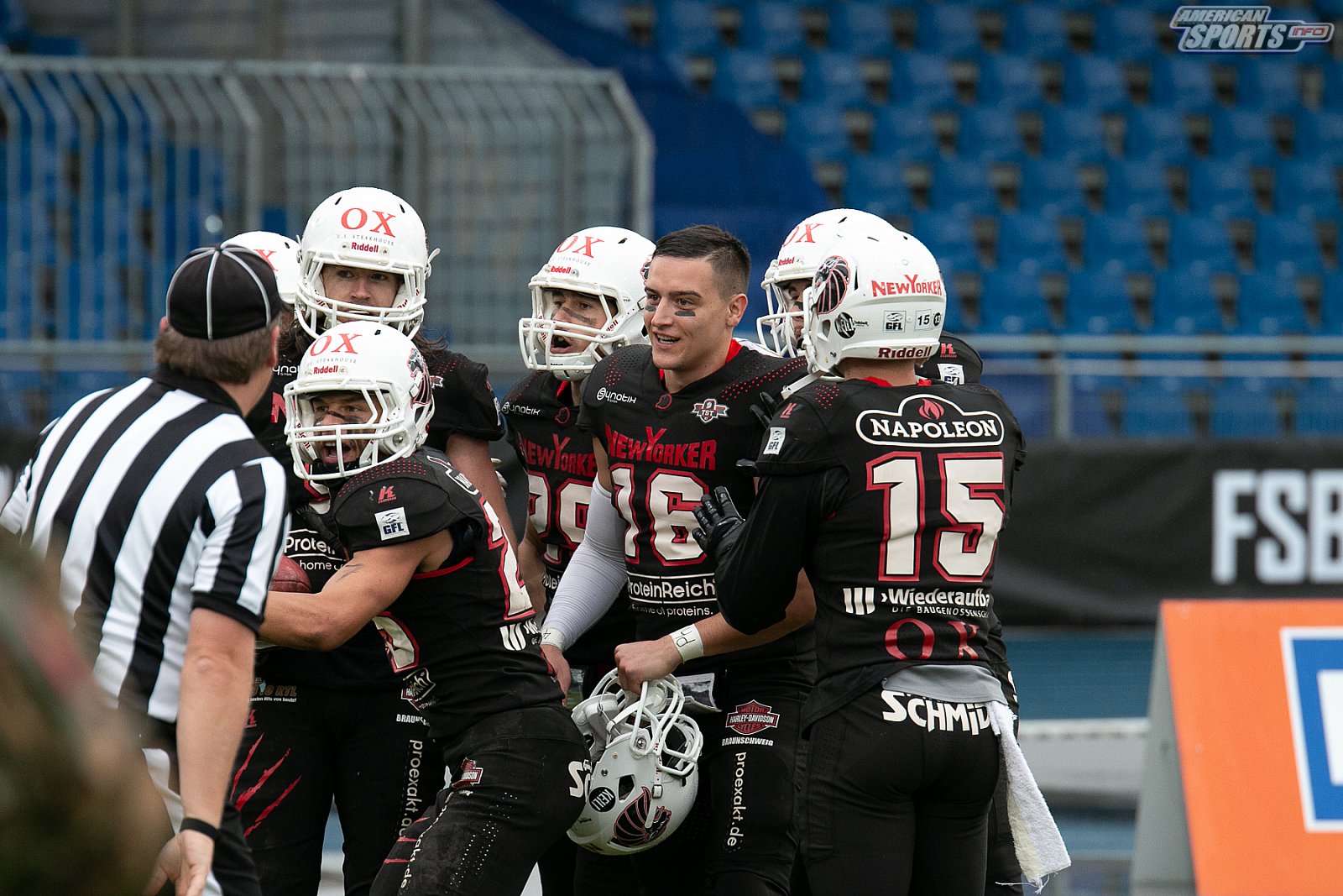Playoff Halbfinale New Yorker Lions Braunschweig vs. Frankfurt Universe 36:18 29.09.19 (1)
