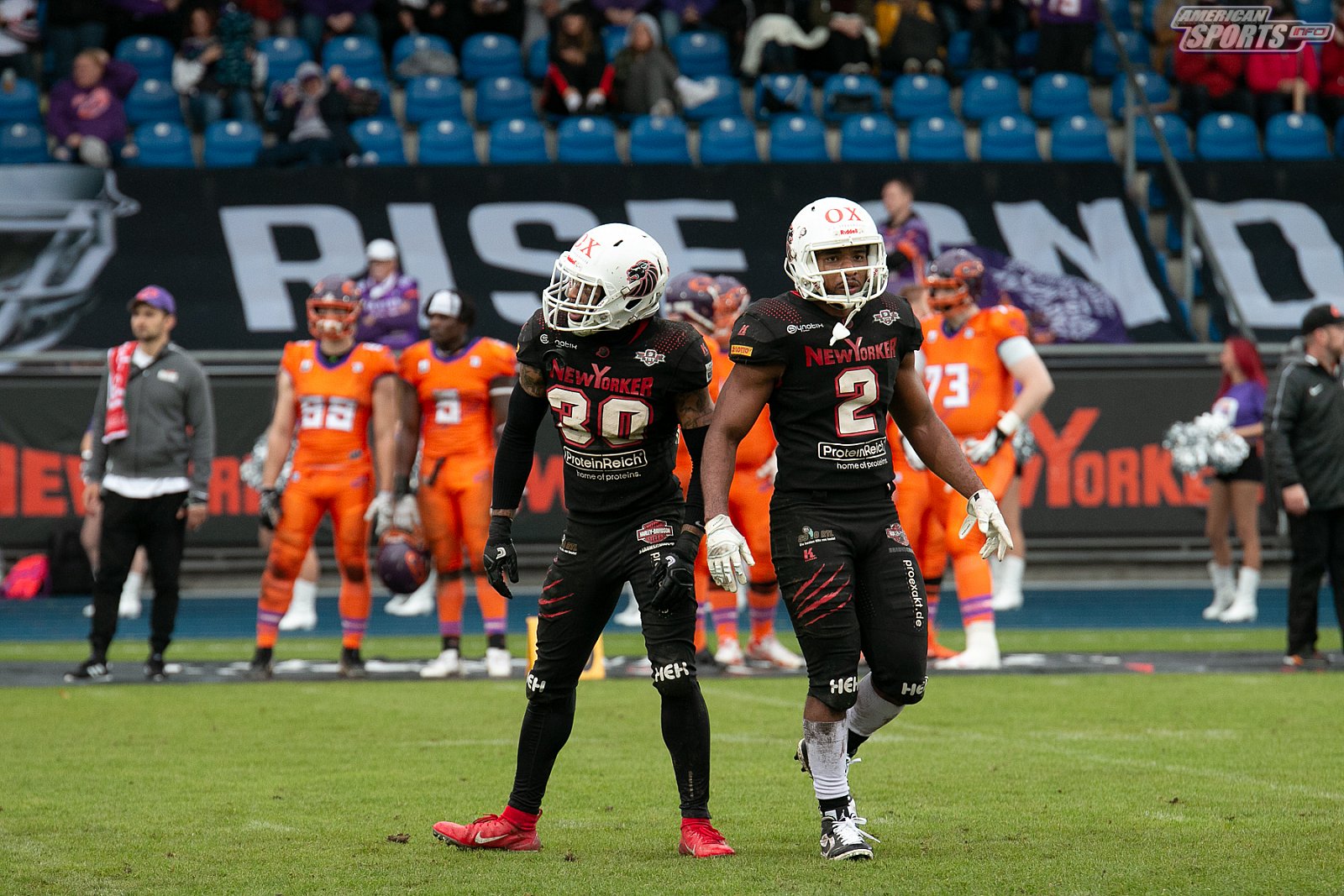 Playoff Halbfinale New Yorker Lions Braunschweig vs. Frankfurt Universe 36:18 29.09.19 (1)