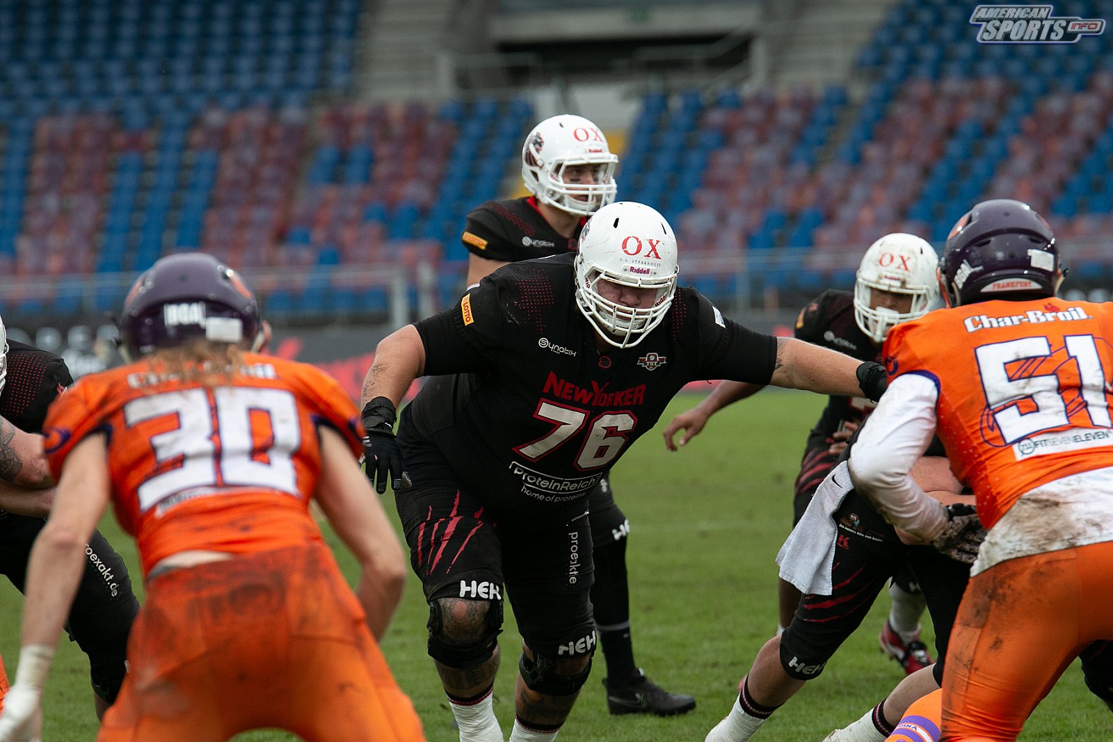 Playoff Halbfinale New Yorker Lions Braunschweig vs. Frankfurt Universe 36:18 29.09.19 (1)