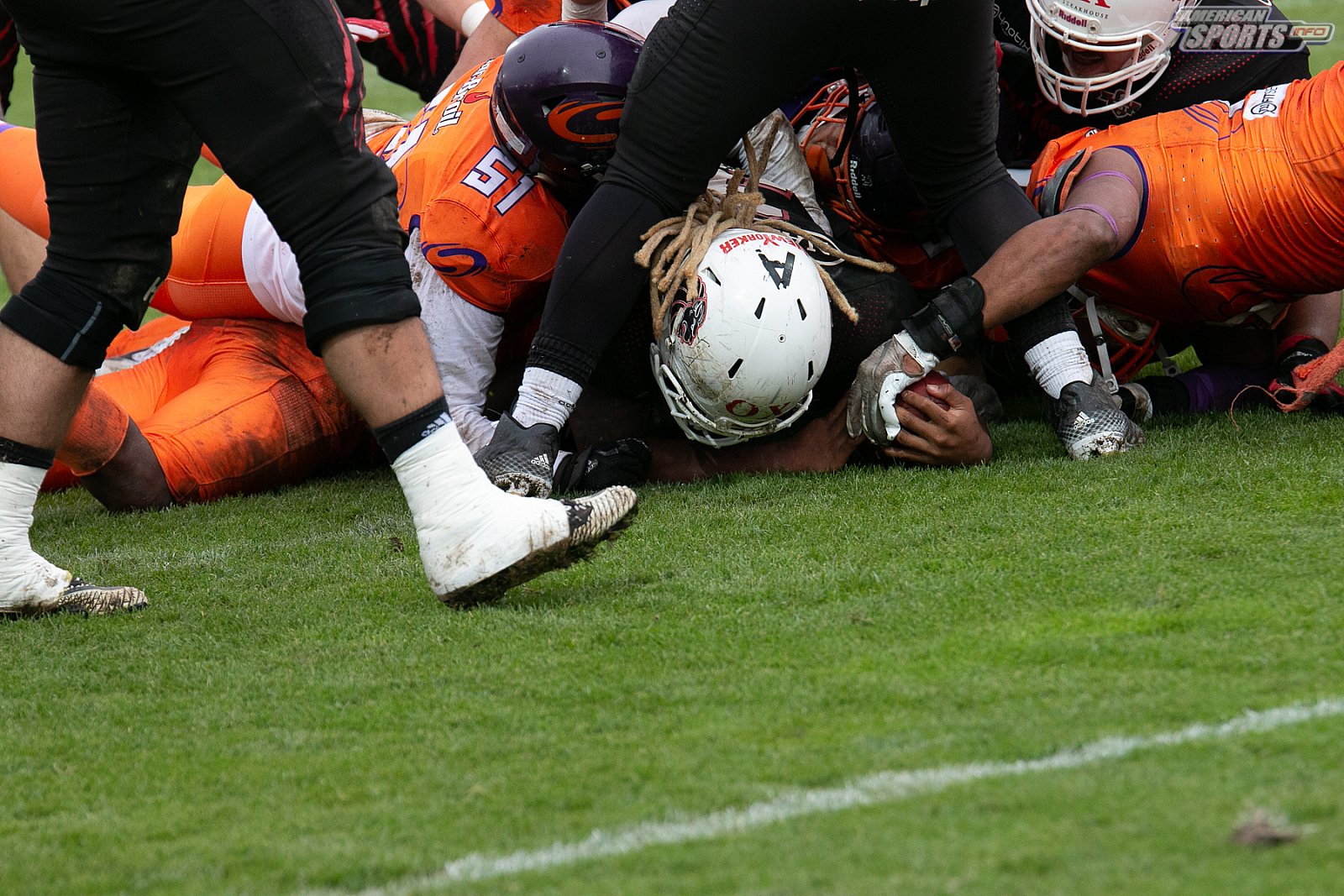 Playoff Halbfinale New Yorker Lions Braunschweig vs. Frankfurt Universe 36:18 29.09.19 (1)
