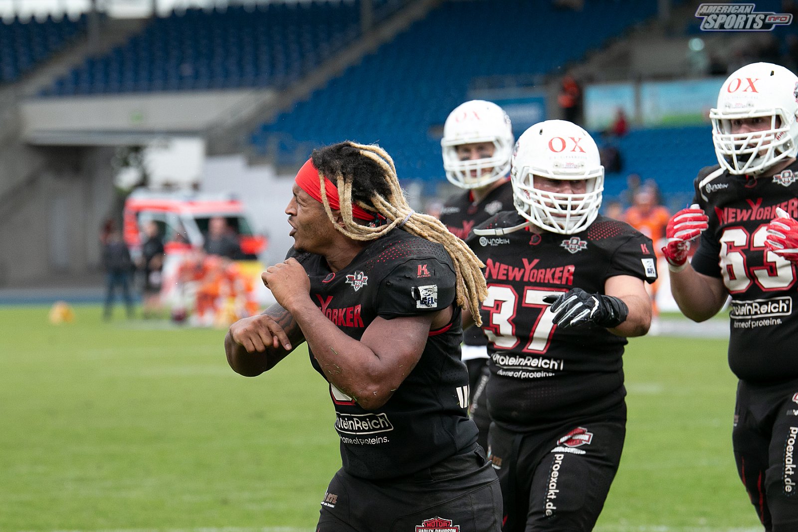 Playoff Halbfinale New Yorker Lions Braunschweig vs. Frankfurt Universe 36:18 29.09.19 (1)