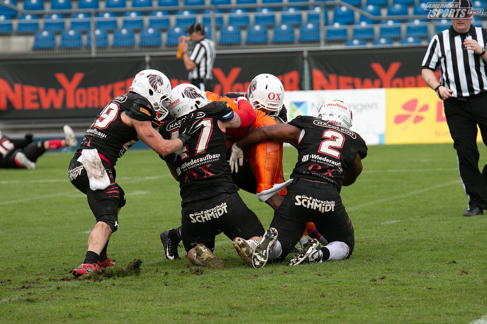 Playoff Halbfinale New Yorker Lions Braunschweig vs. Frankfurt Universe 36:18 29.09.19 (1)