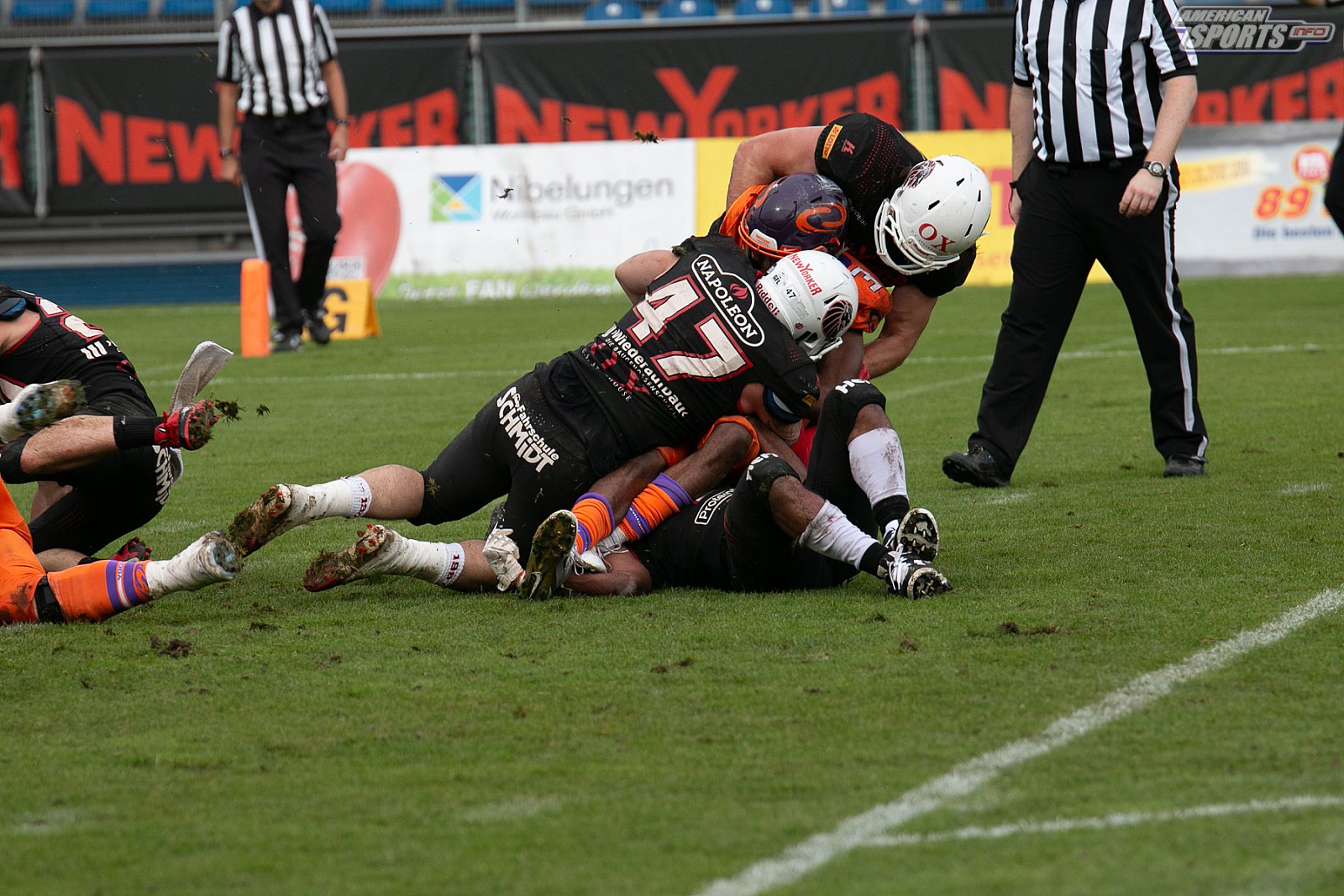 Playoff Halbfinale New Yorker Lions Braunschweig vs. Frankfurt Universe 36:18 29.09.19 (1)