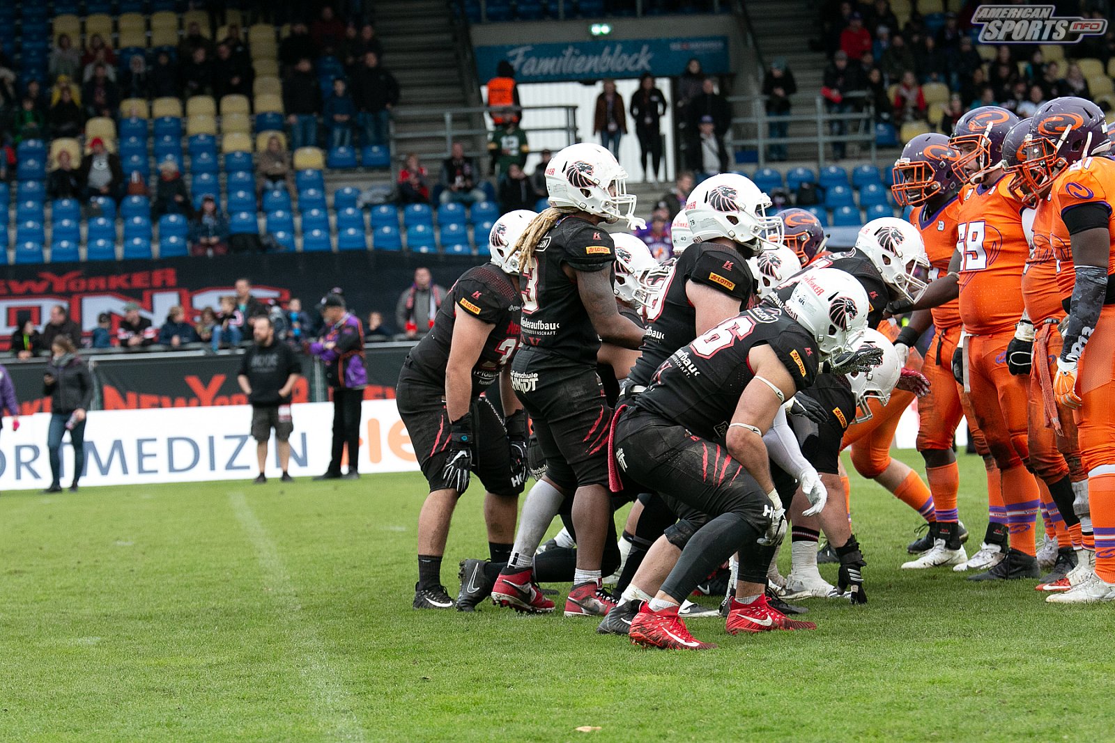 Playoff Halbfinale New Yorker Lions Braunschweig vs. Frankfurt Universe 36:18 29.09.19 (1)