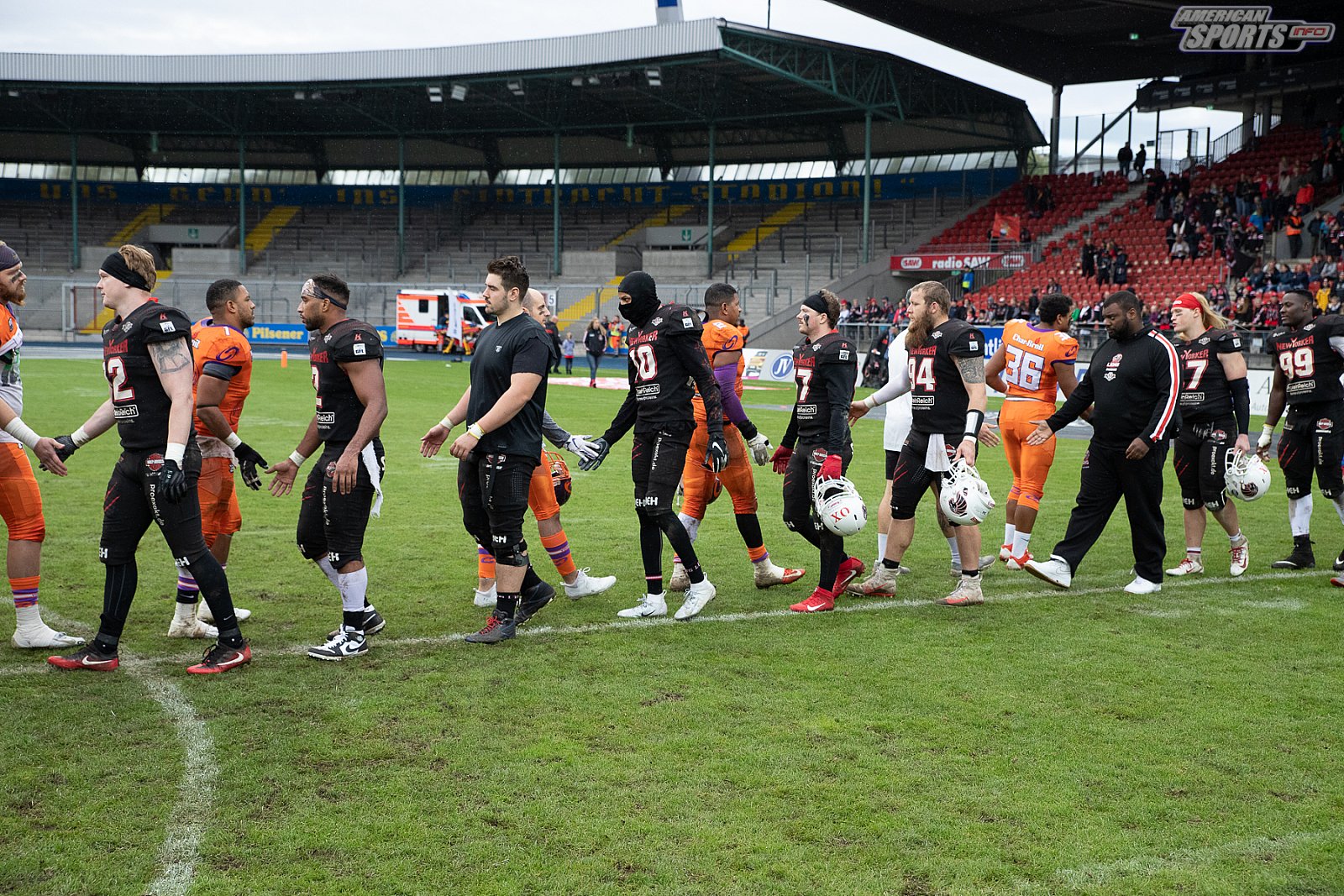 Playoff Halbfinale New Yorker Lions Braunschweig vs. Frankfurt Universe 36:18 29.09.19 (1)