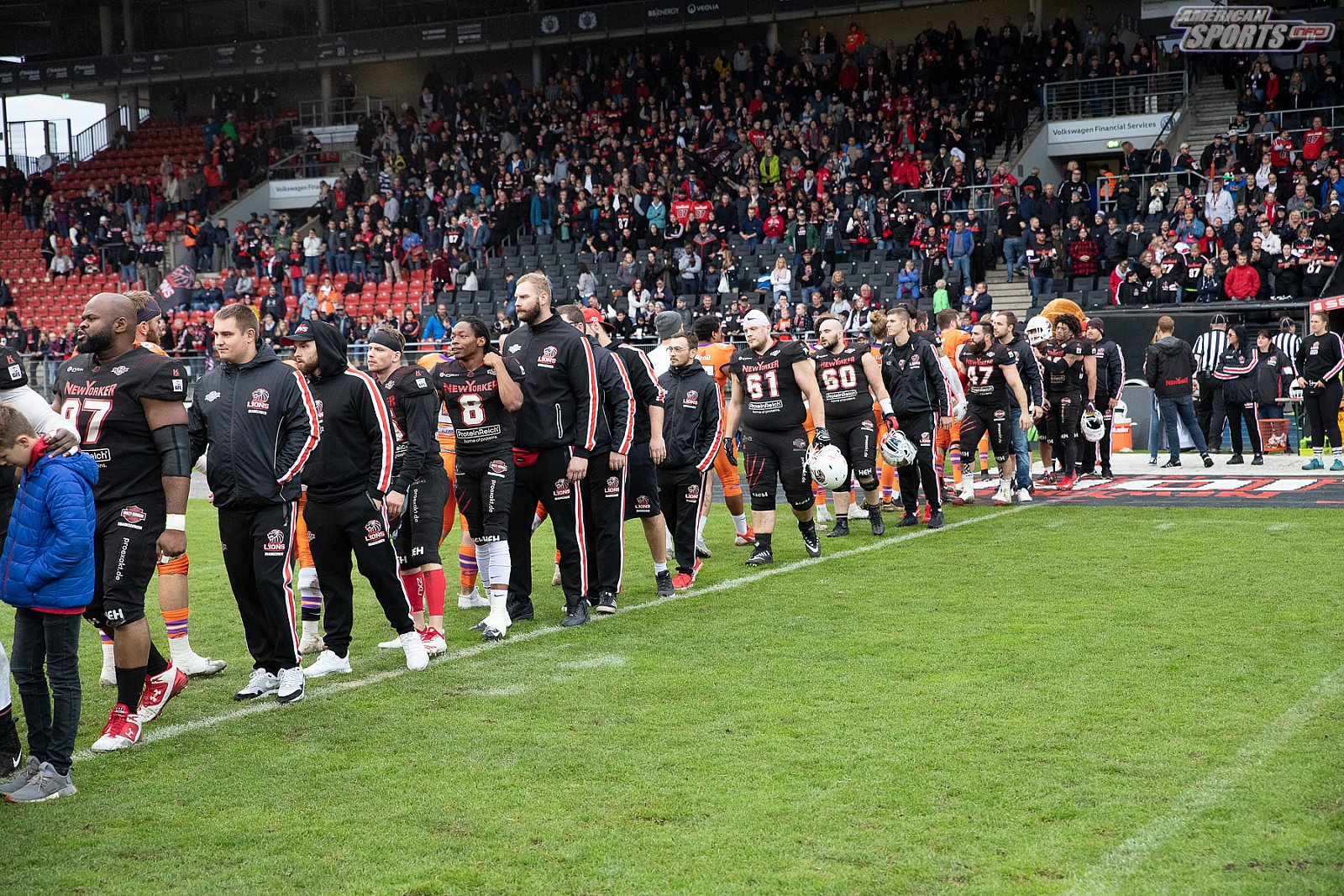 Playoff Halbfinale New Yorker Lions Braunschweig vs. Frankfurt Universe 36:18 29.09.19 (1)