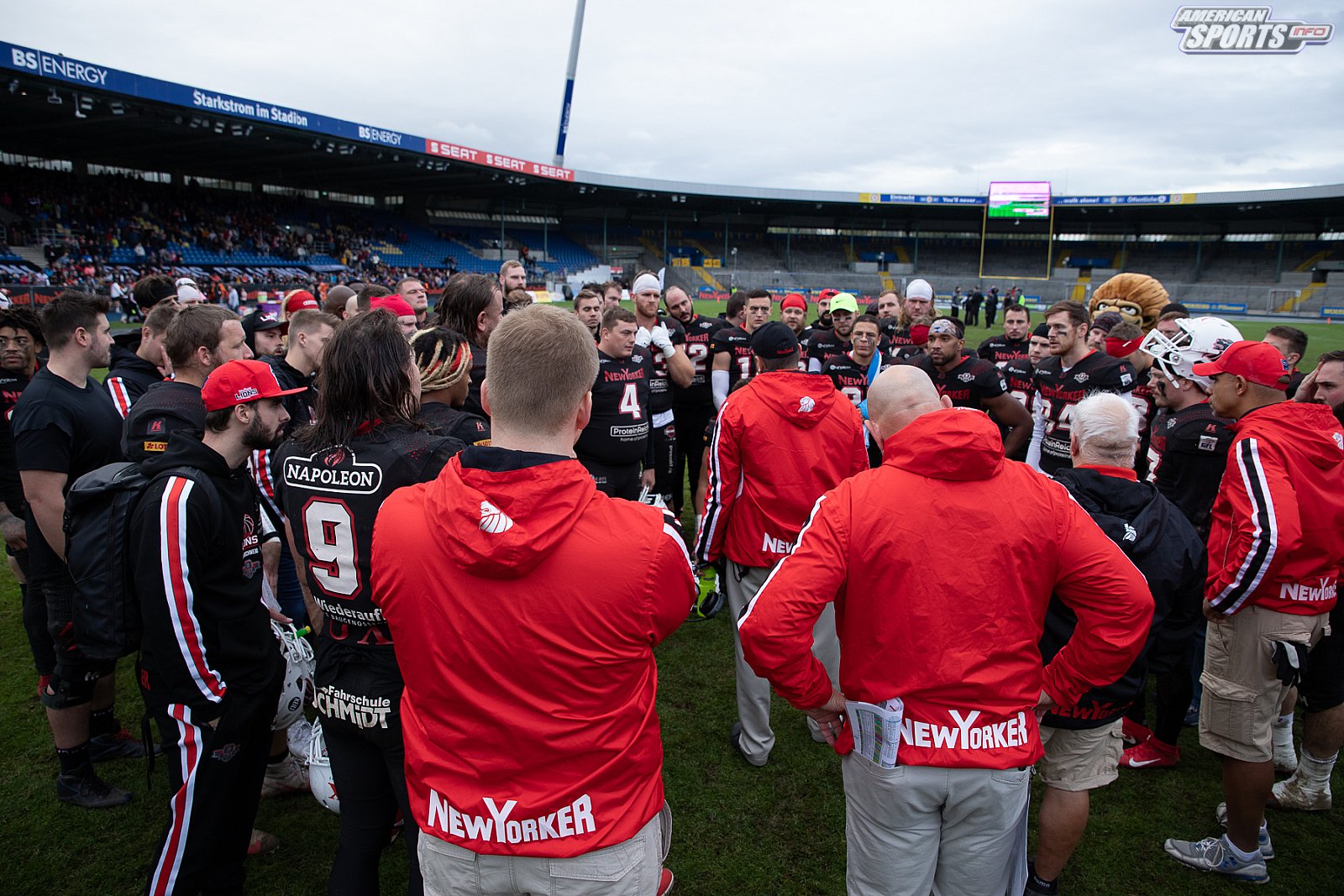 Playoff Halbfinale New Yorker Lions Braunschweig vs. Frankfurt Universe 36:18 29.09.19 (1)