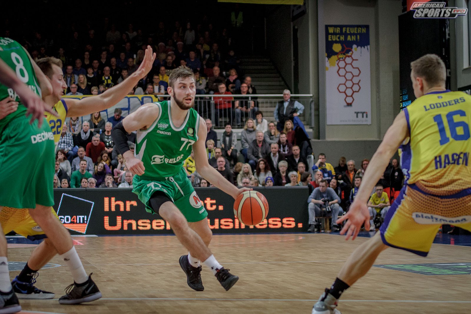 ProA Basketball: Phoenix Hagen vs Baunach Young Pikes 85:63 16.12.2018
