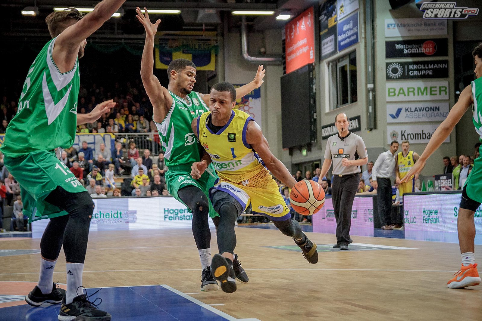 ProA Basketball: Phoenix Hagen vs Baunach Young Pikes 85:63 16.12.2018